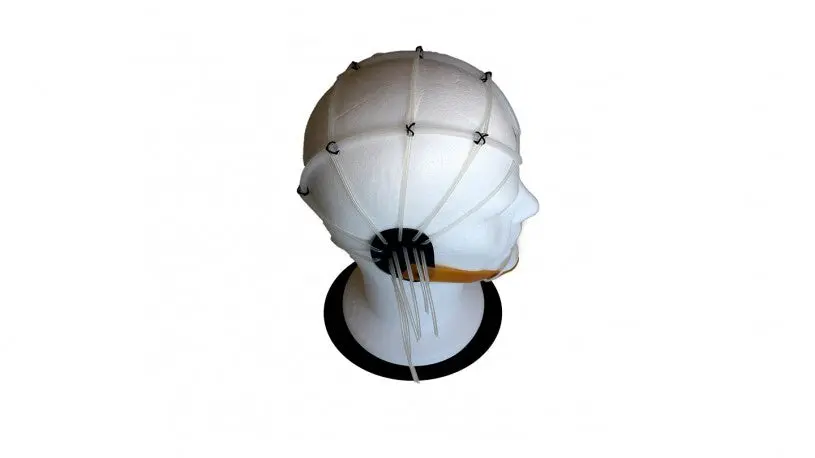 Gorra de silicona ajustable para EEG